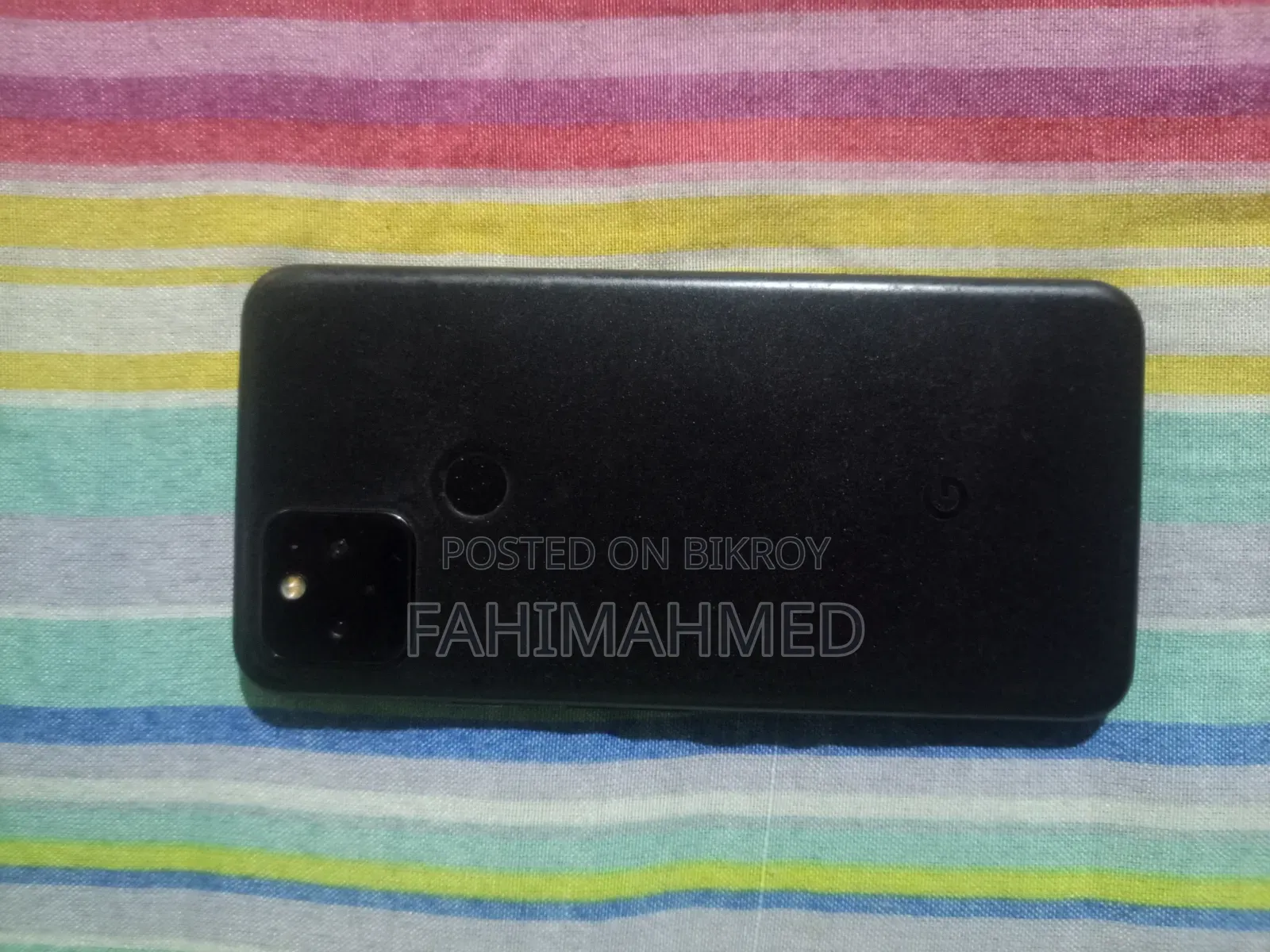 গুগল পিক্সেল ৫ ১২৮ জিবি ব্ল্যাক