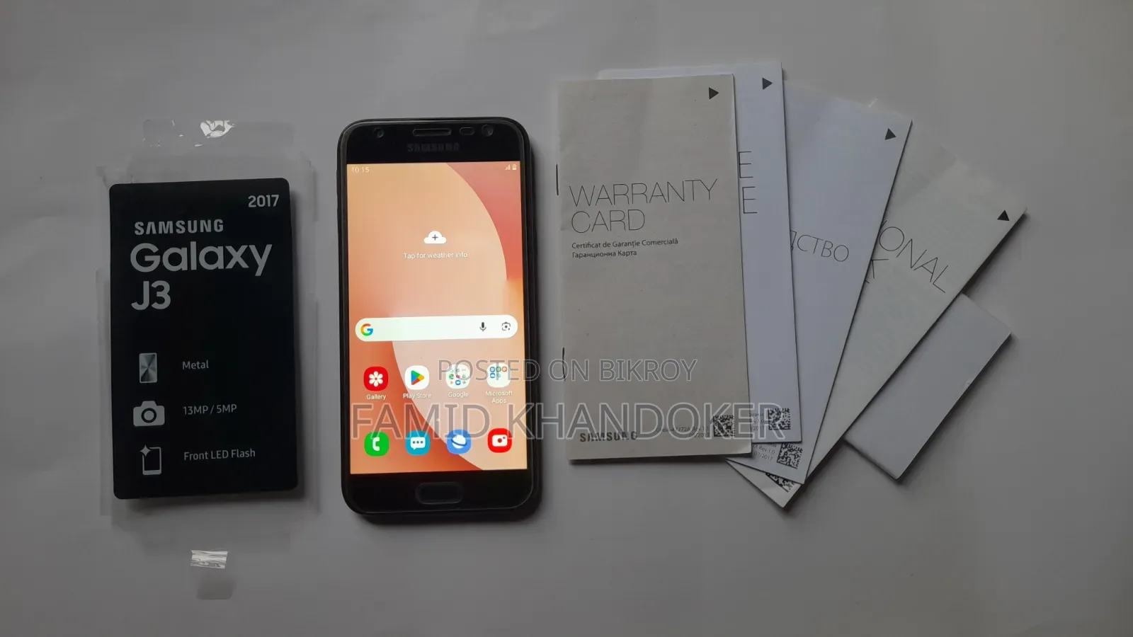 Samsung Galaxy J3 16 GB Black