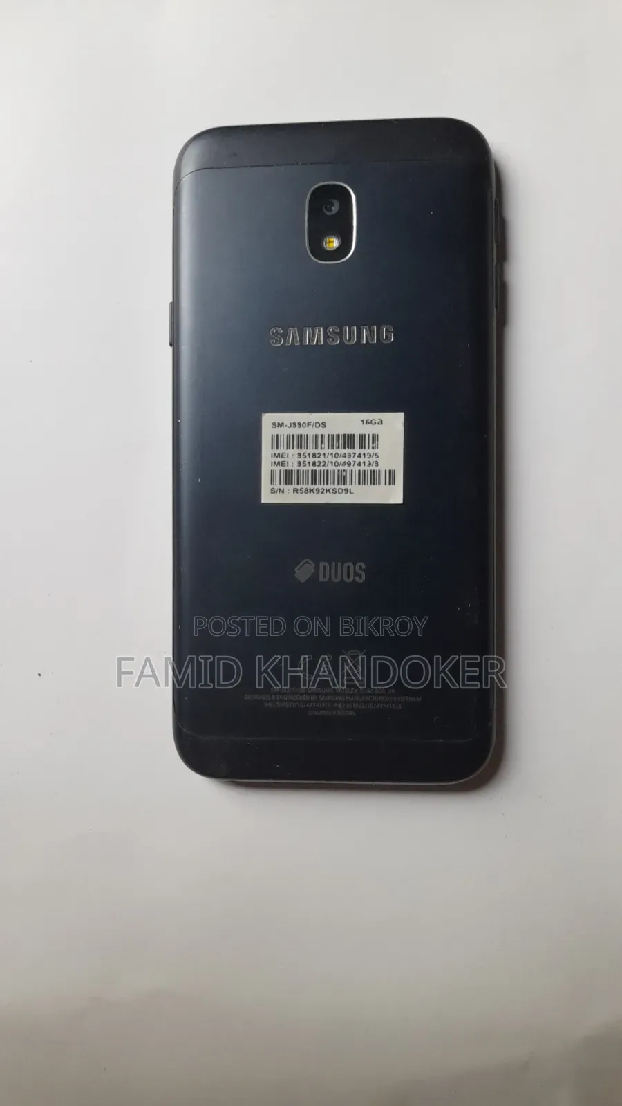 Samsung Galaxy J3 16 GB Black
