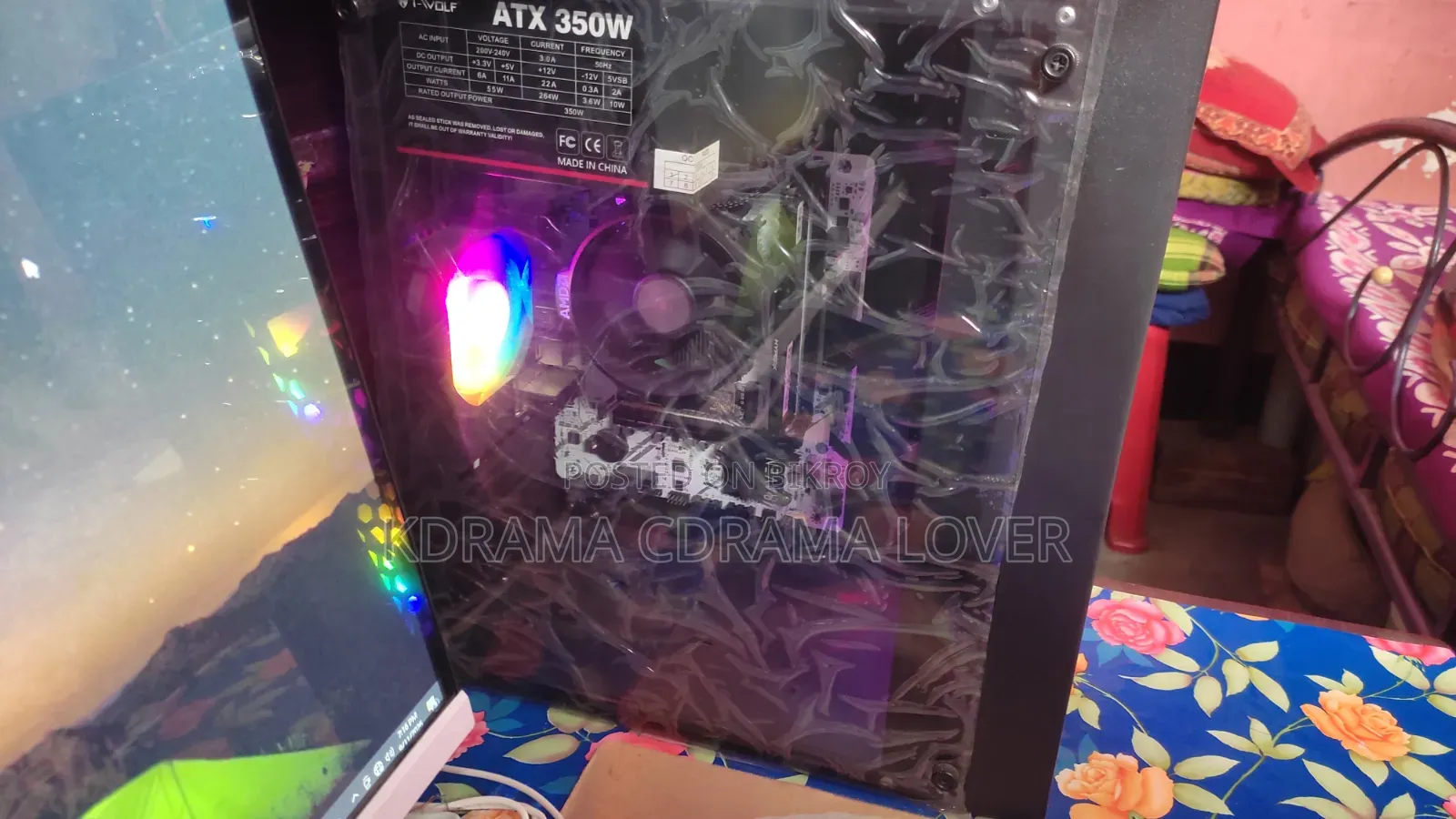 Desktop Computer 8GB AMD Ryzen 3 SSD 128GB