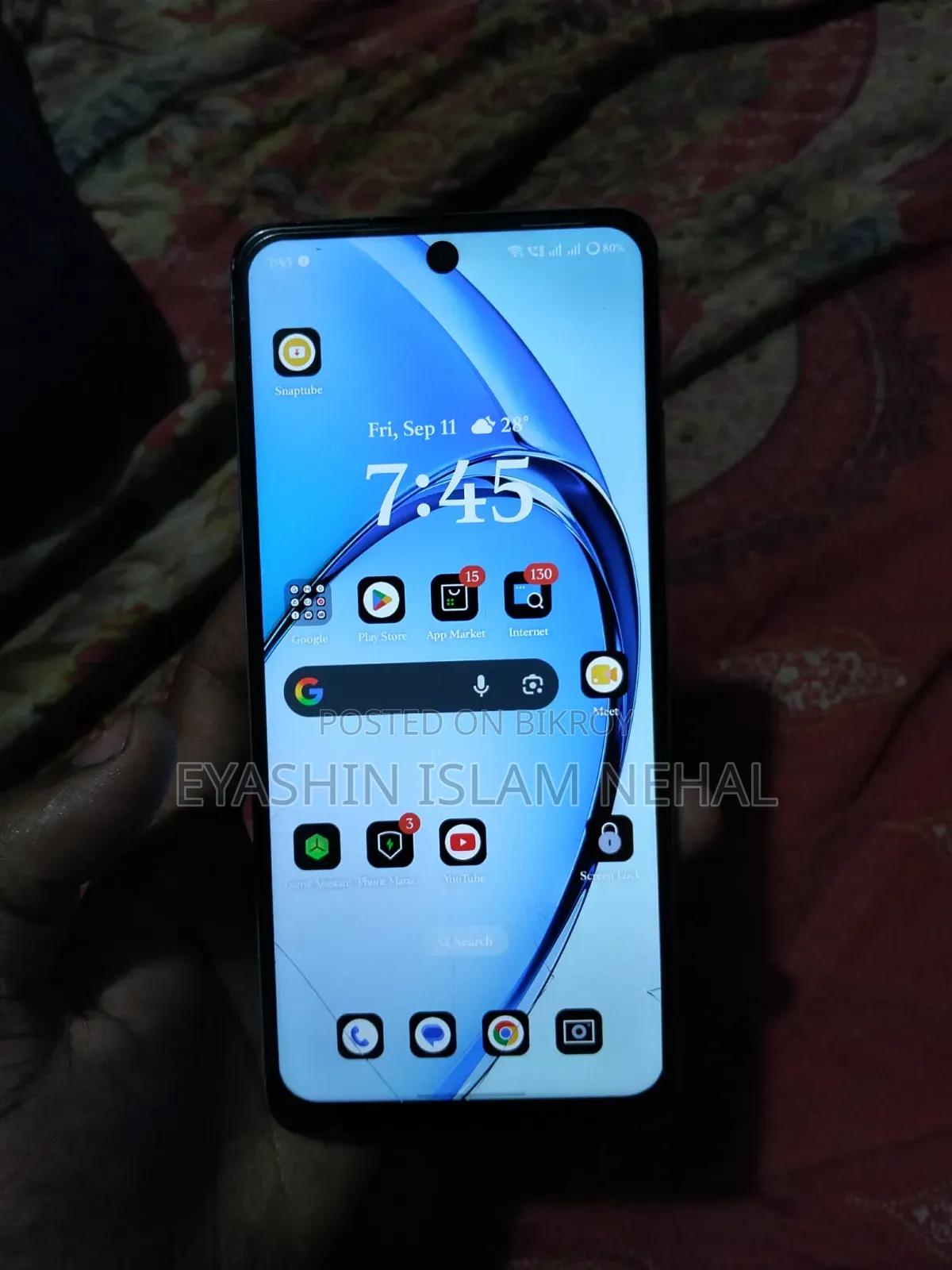 Oppo A60 256 GB Silver