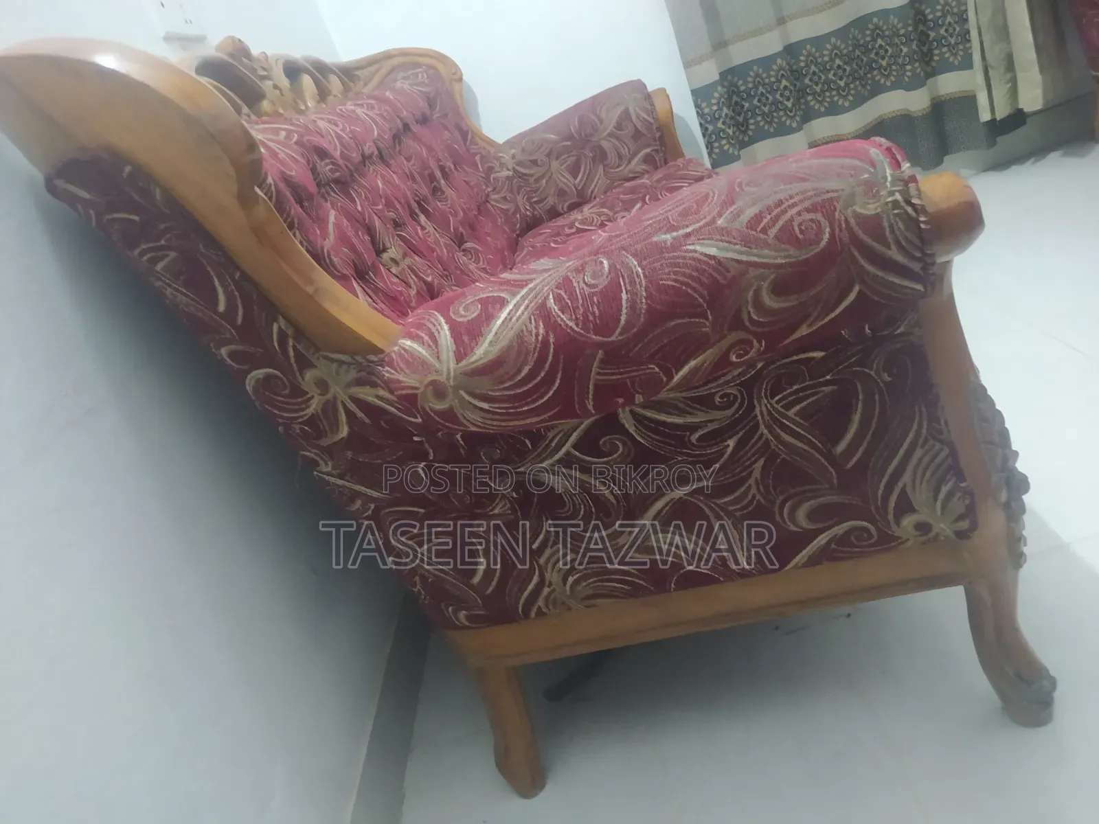 Teak Wood Sofa
