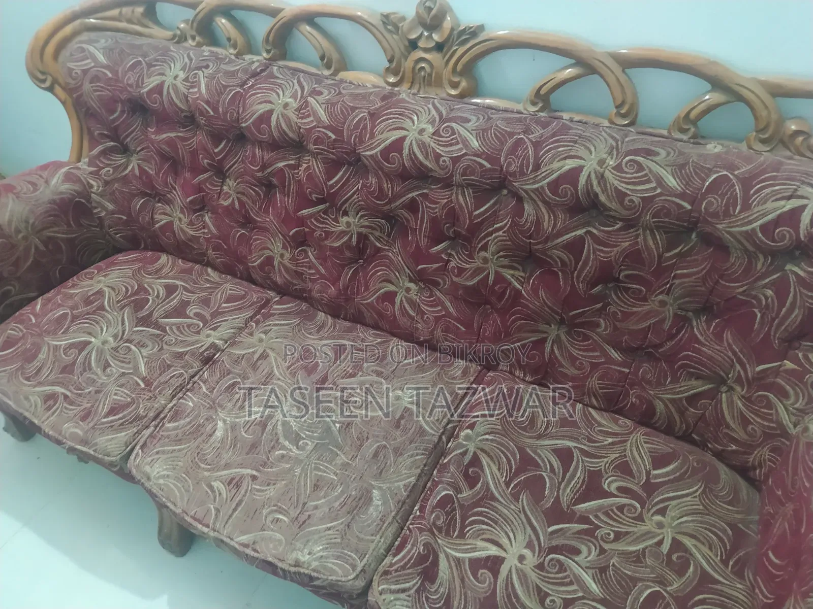 Teak Wood Sofa