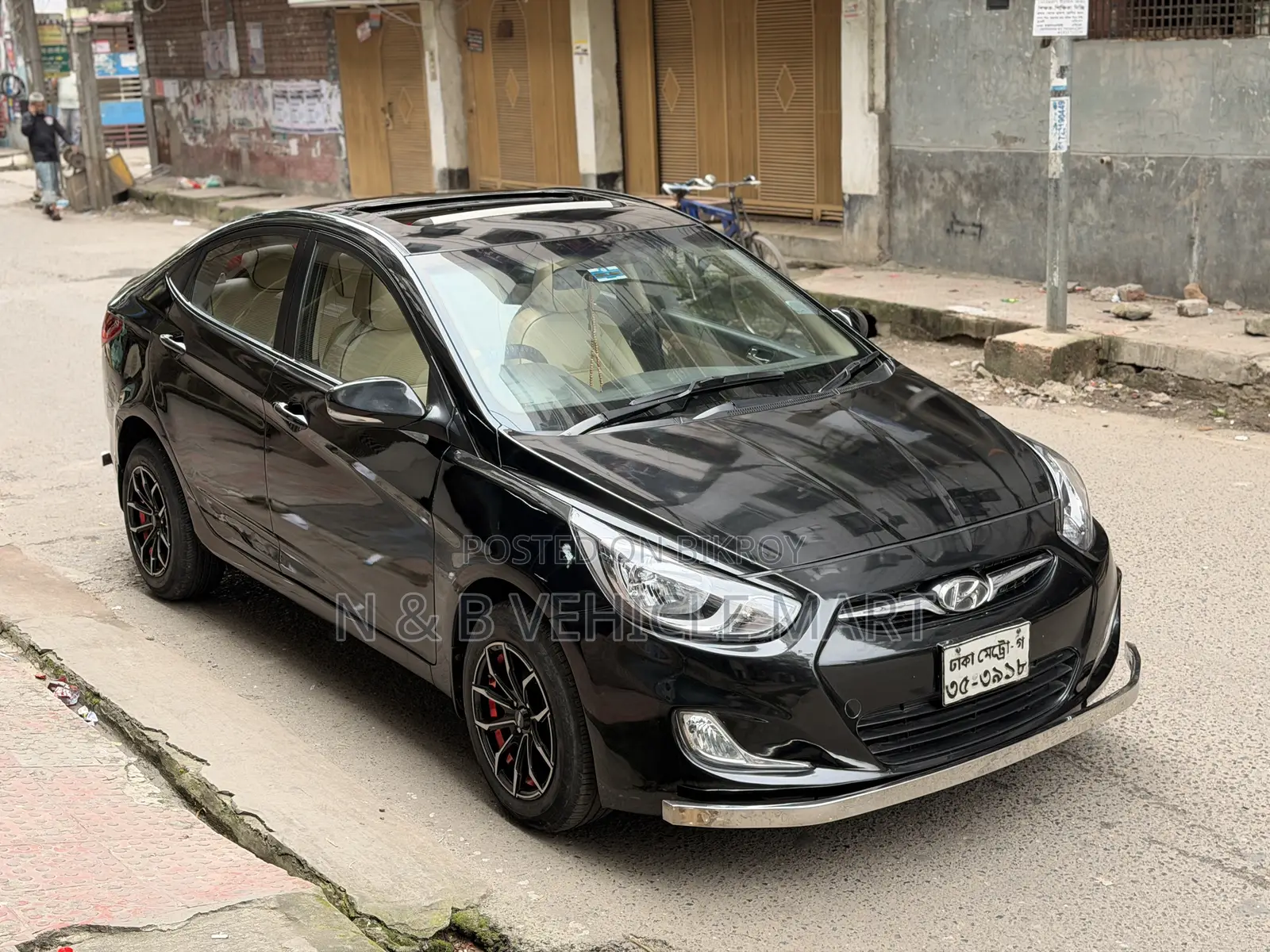 Hyundai Accent 2012 Blue