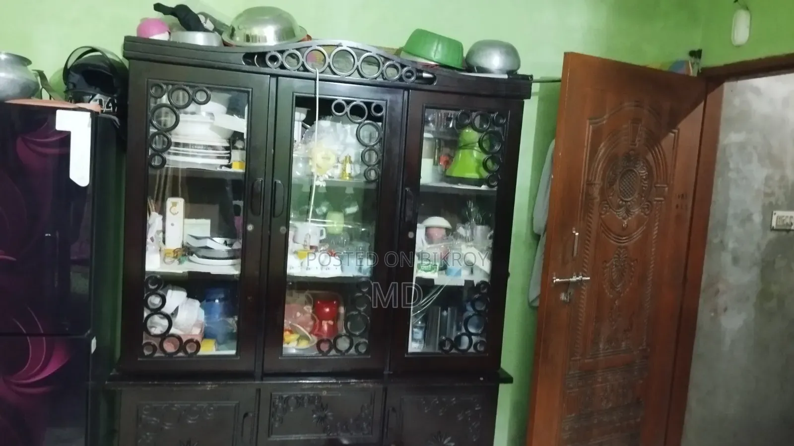 C-0613 (Ring Model Wall Showcase Cabinet) City Furniture