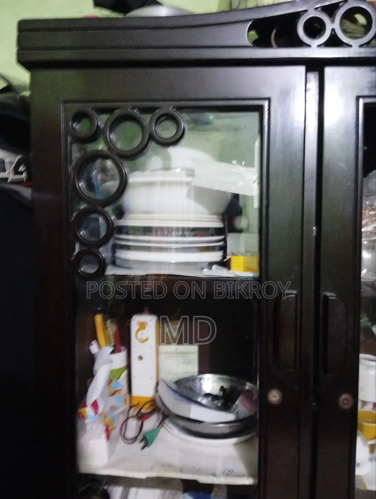 C-0613 (Ring Model Wall Showcase Cabinet) City Furniture