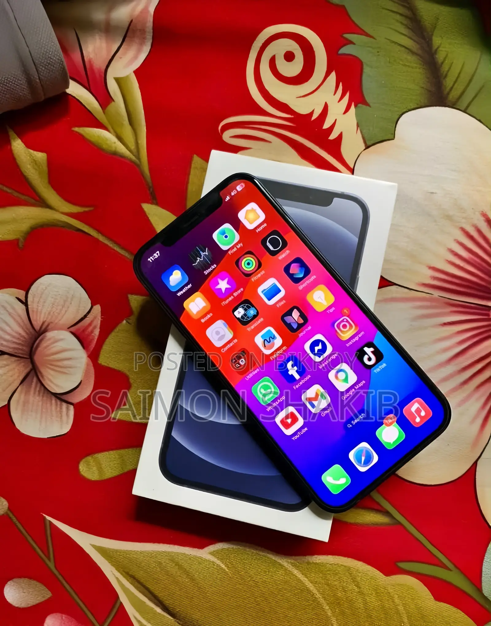 অ্যাপল আইফোন ১২ ১২৮ জিবি ব্ল্যাক