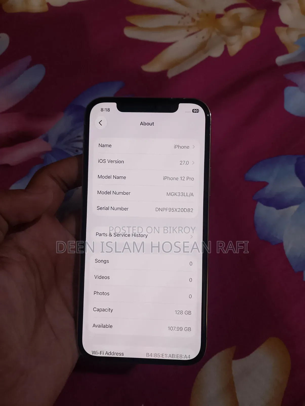 Apple iPhone 12 Pro 128 GB Gold