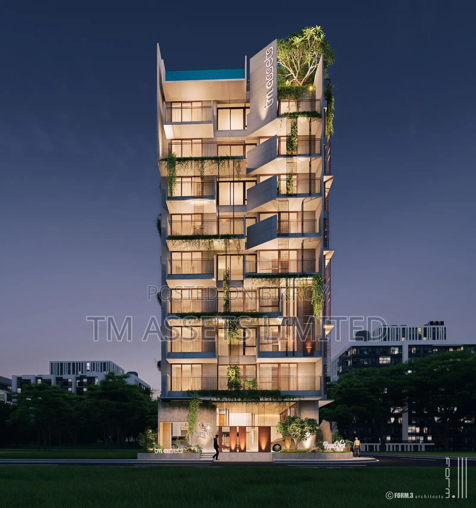 4 Bedroom Apartment in TM Rupa'S Nest, Jolshiri Abashon for sale