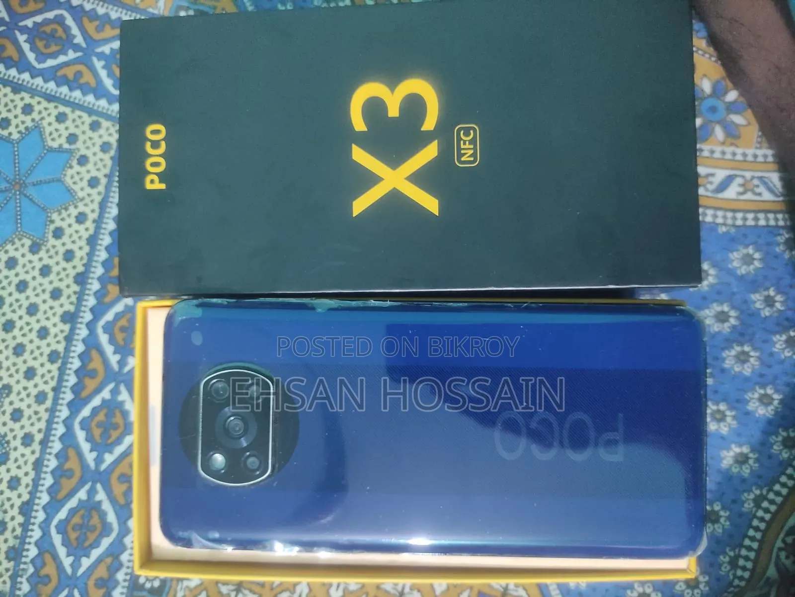 শাওমি পোকো এক্স৩ ১২৮ জিবি ব্লু