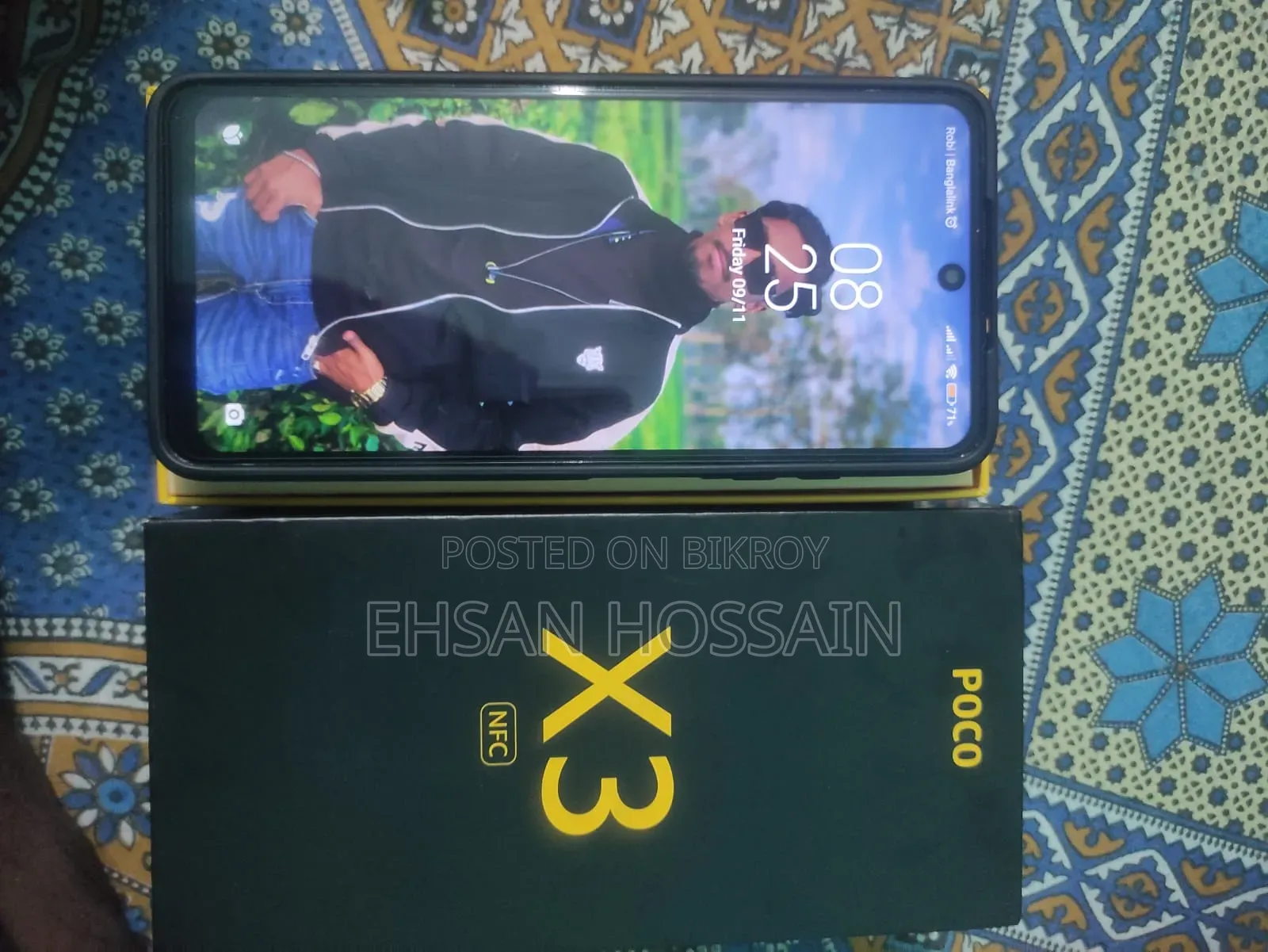 শাওমি পোকো এক্স৩ ১২৮ জিবি ব্লু