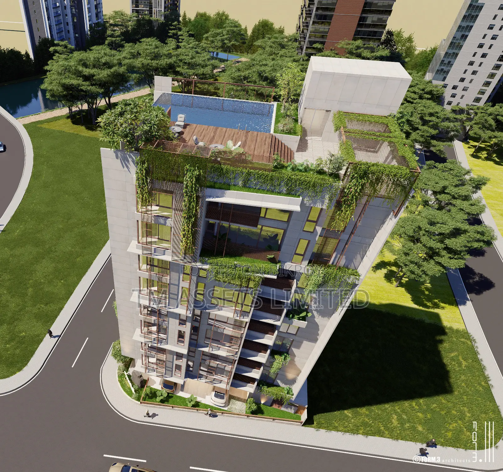 4 Bedroom Apartment in TM Rupa'S Nest, Jolshiri Abashon for sale