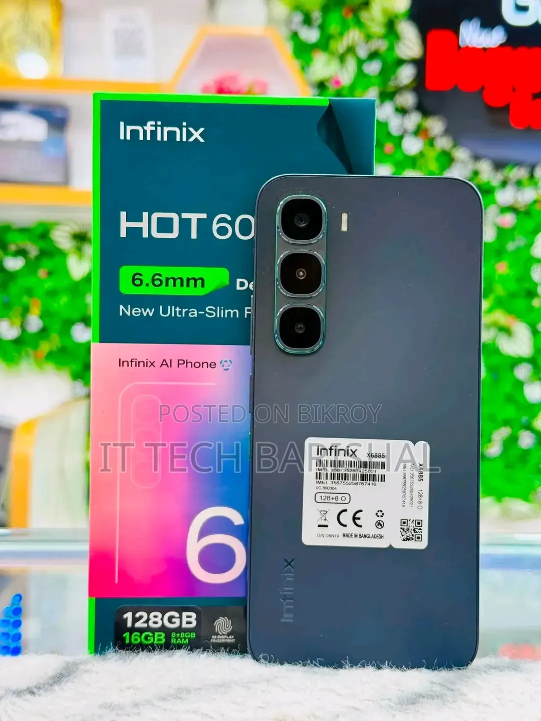 Infinix Hot 60 Pro 128 GB Black