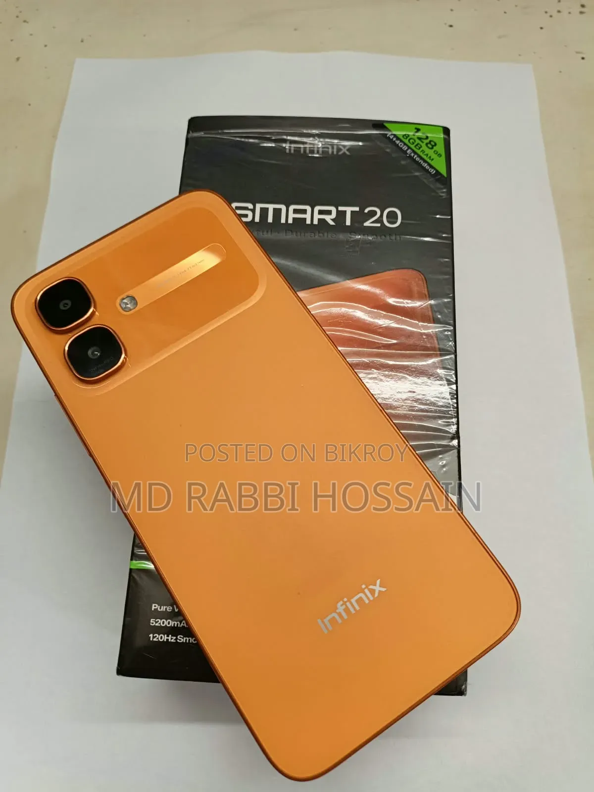 Infinix Smart 20 128 GB Orange