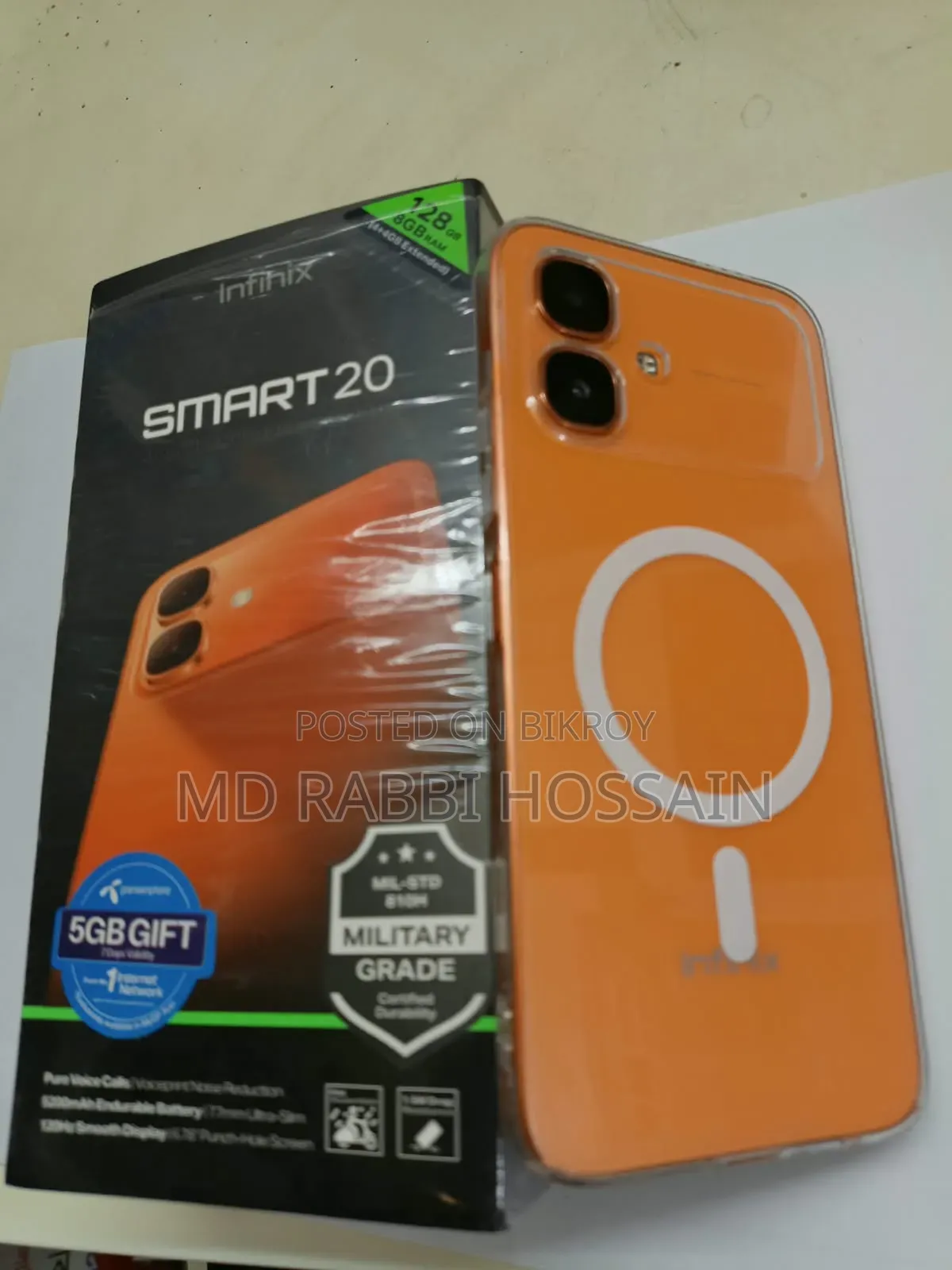 Infinix Smart 20 128 GB Orange