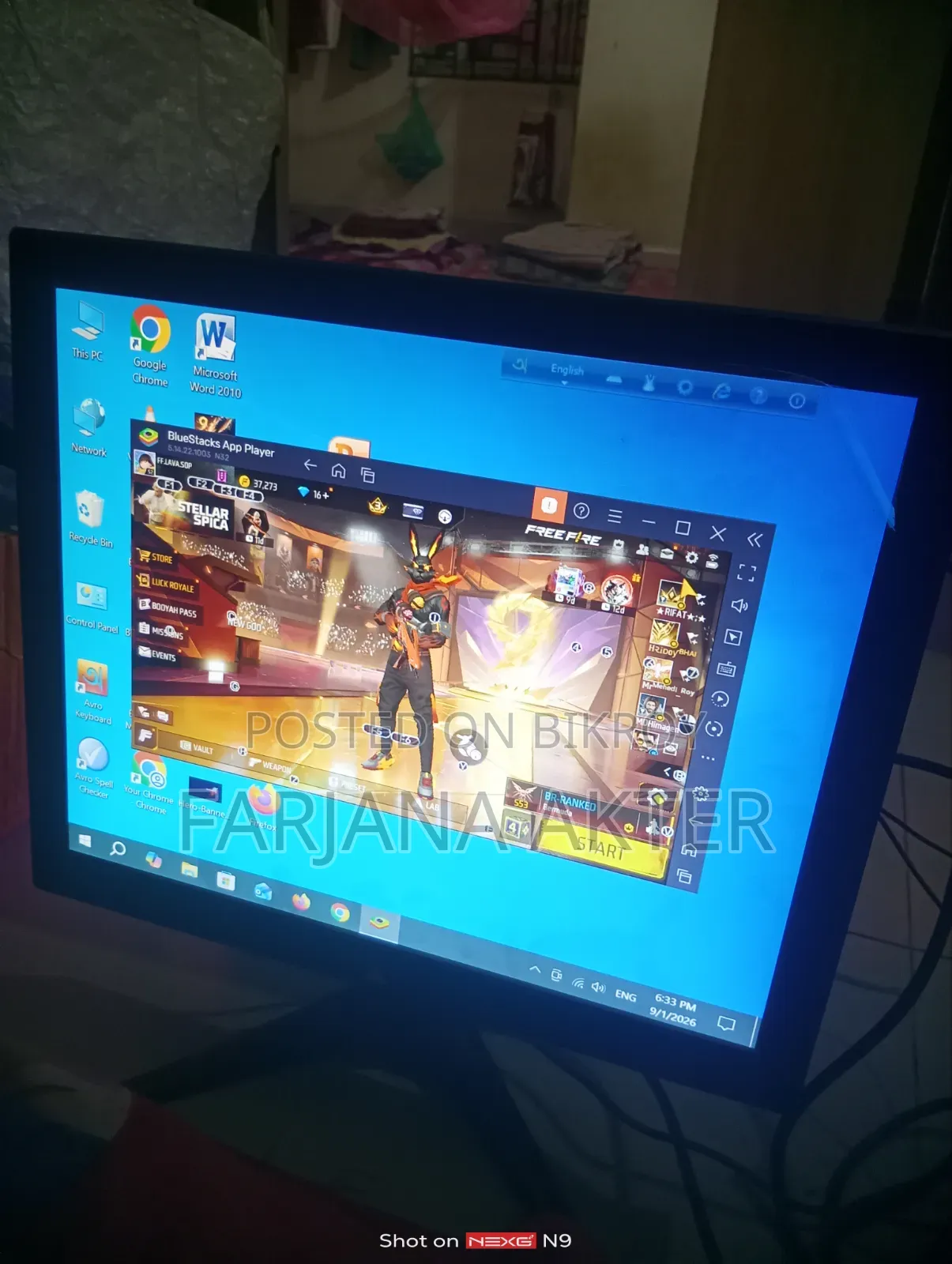 Desktop Computer Dell Alpha 8GB Intel Core i7 SSD 16 GB