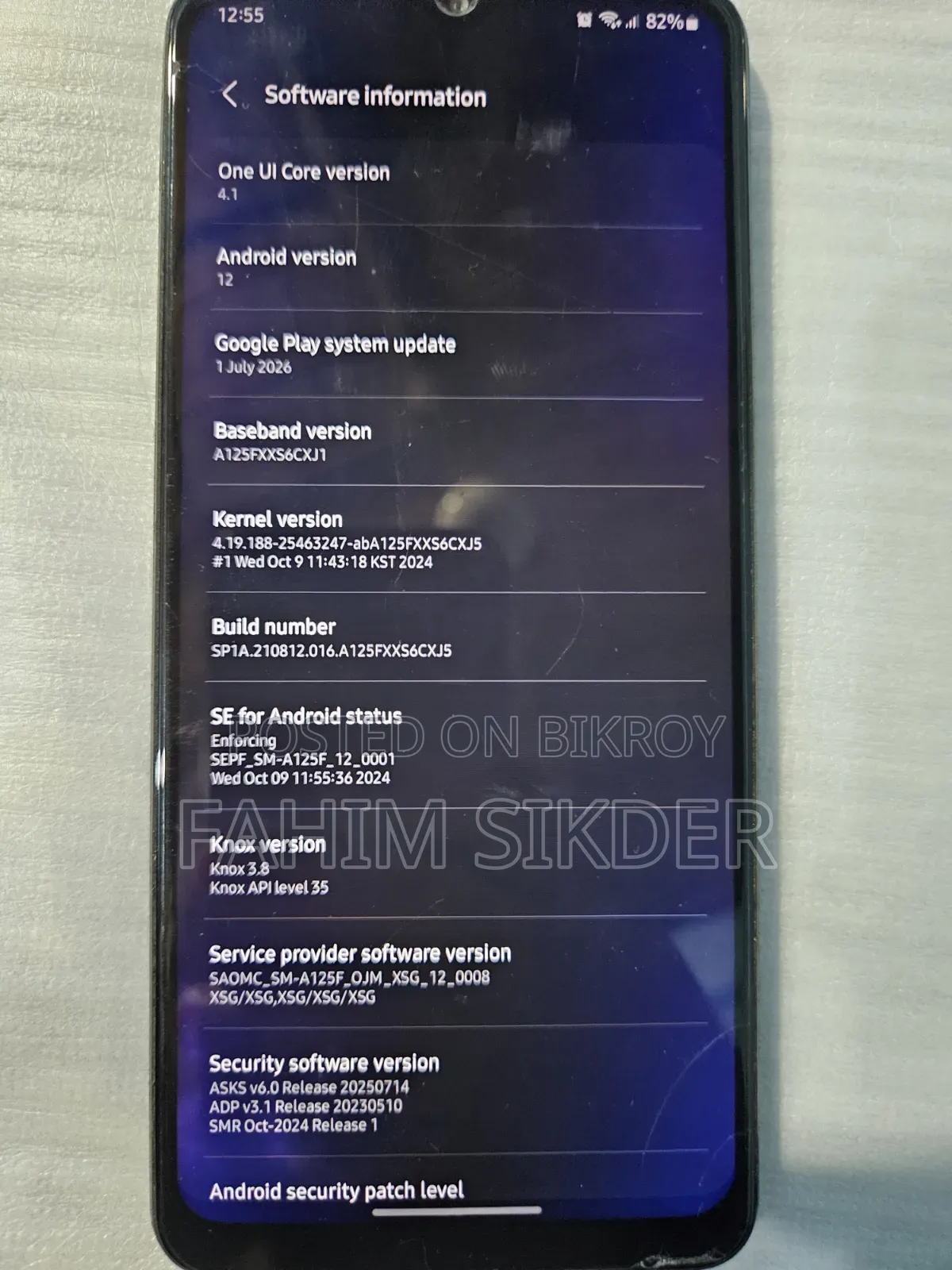 Samsung Galaxy A12 64 GB Blue