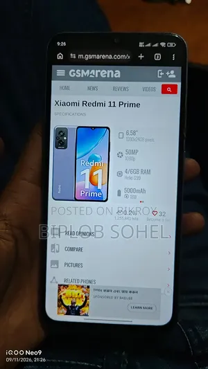 Xiaomi Redmi 11 Prime 64 GB Blue
