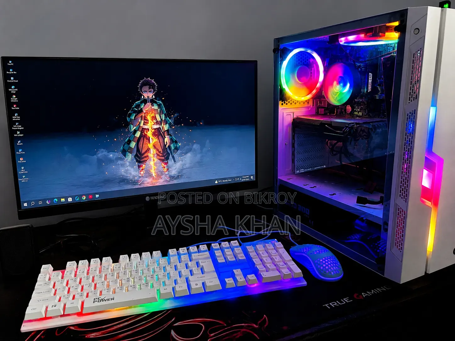 New Desktop Computer ASUS 8GB Intel Core I5 HDD+SSD 256GB
