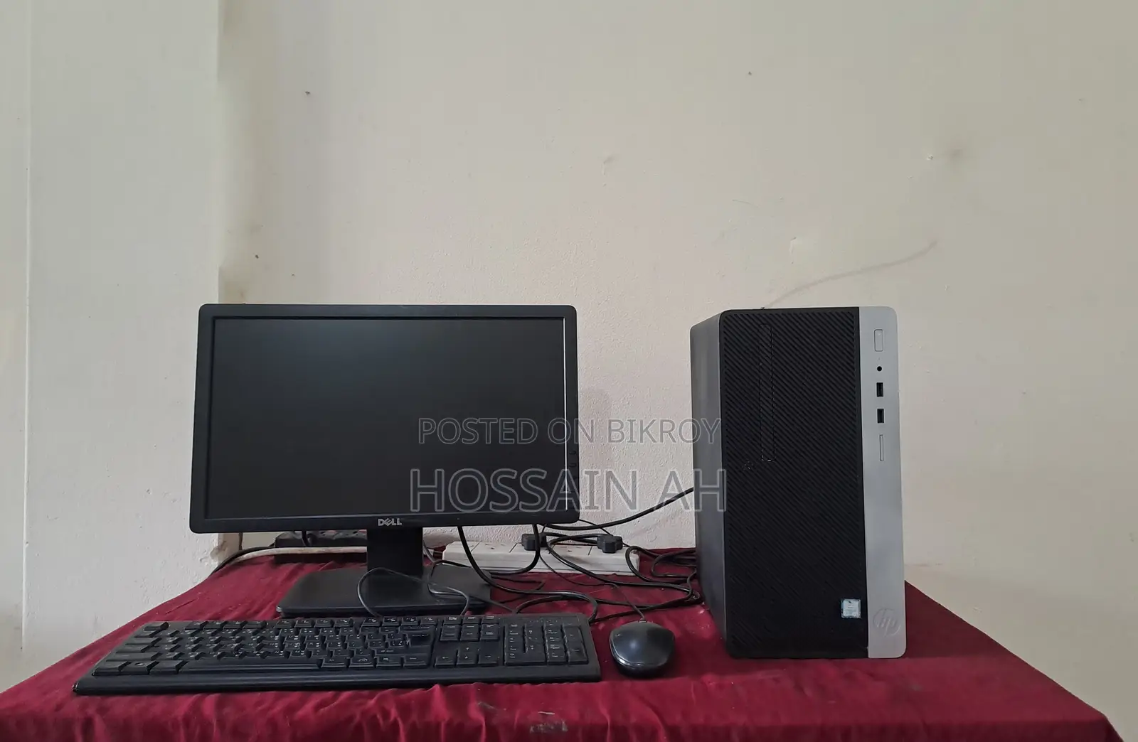 Desktop Computer HP ProDesk 400 G5 8GB Intel Core I7 HDD+SSD 128GB