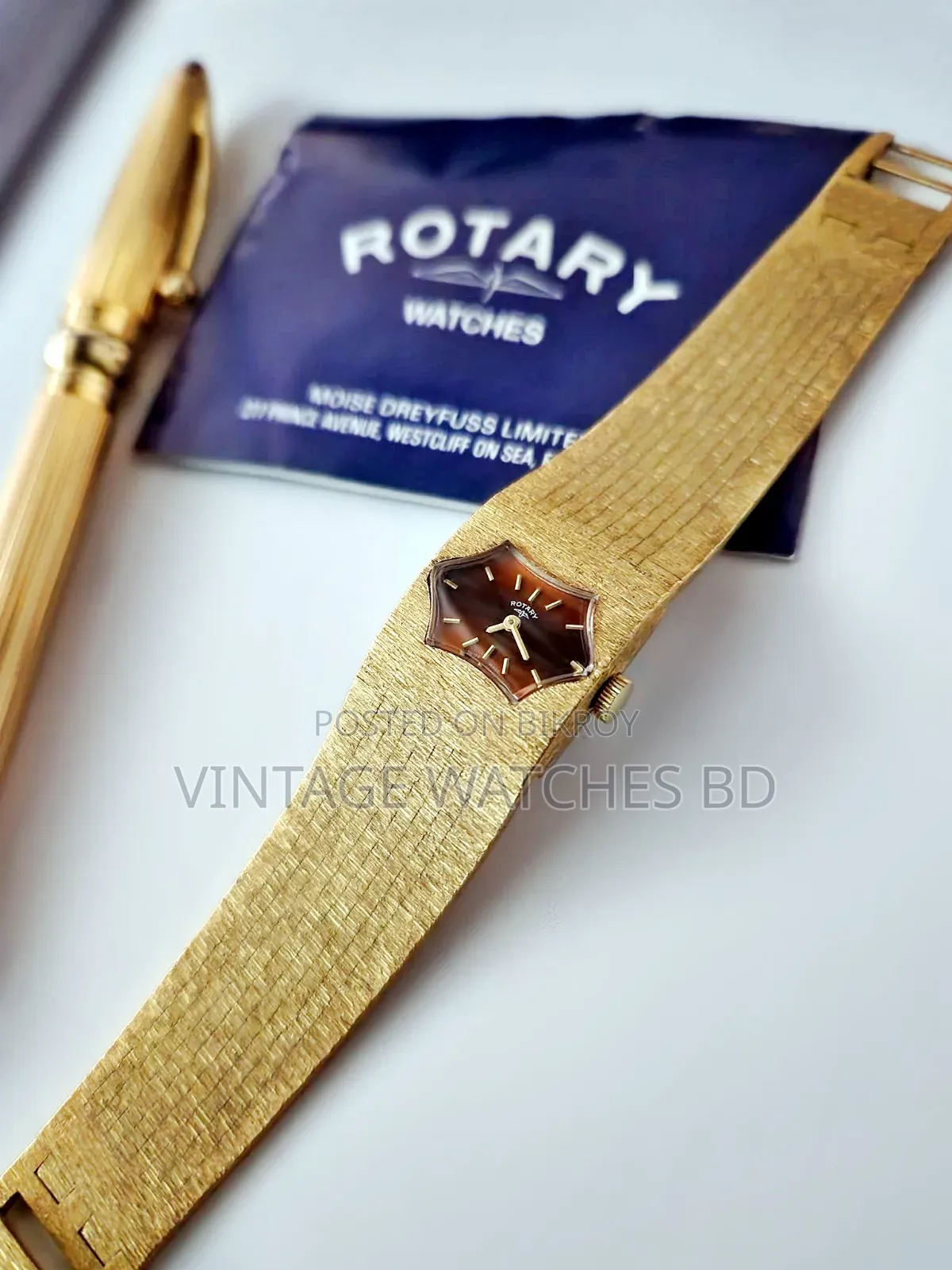 1970s ROTARY Ladies Manual Winding Automatic Swiss Made
