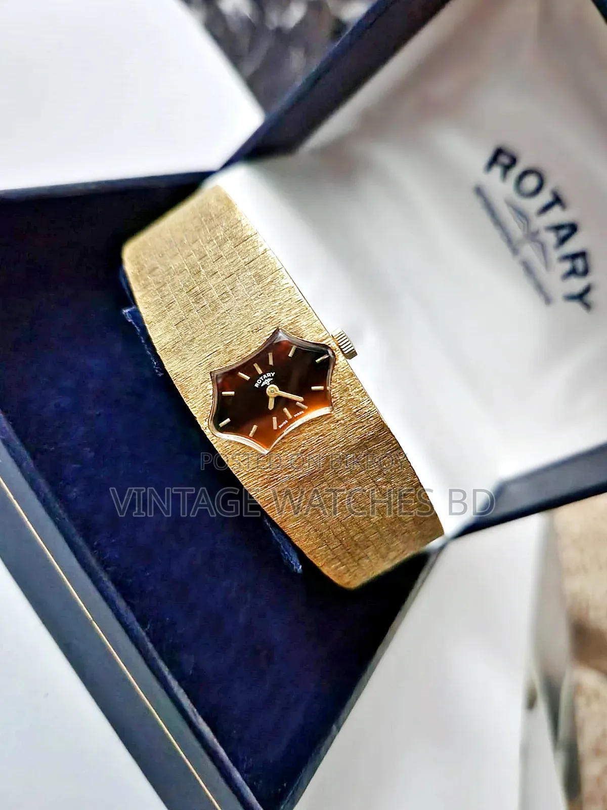 1970s ROTARY Ladies Manual Winding Automatic Swiss Made