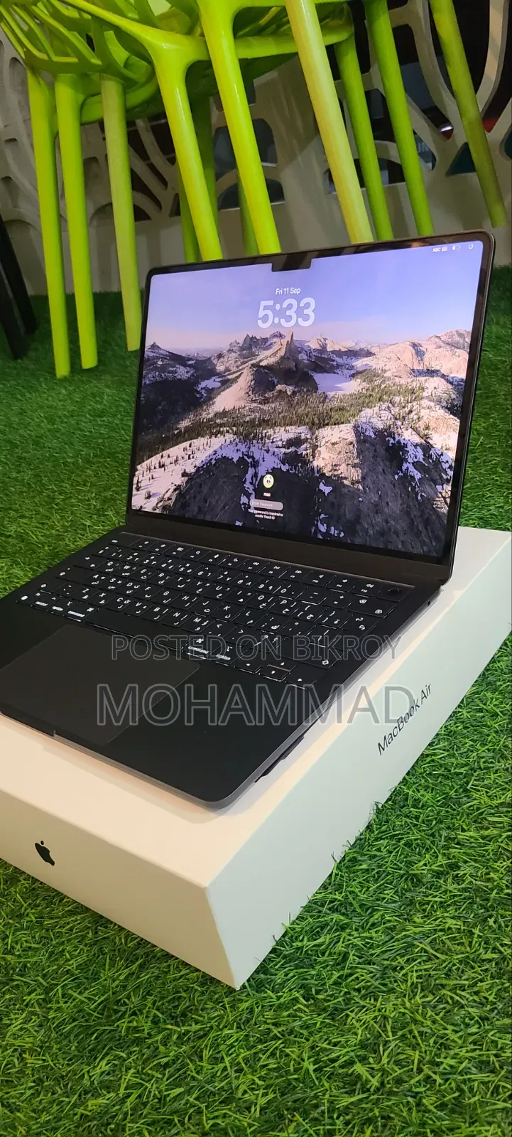 Laptop Apple MacBook Air 2023 M2 8GB Apple M2 SSD 256GB