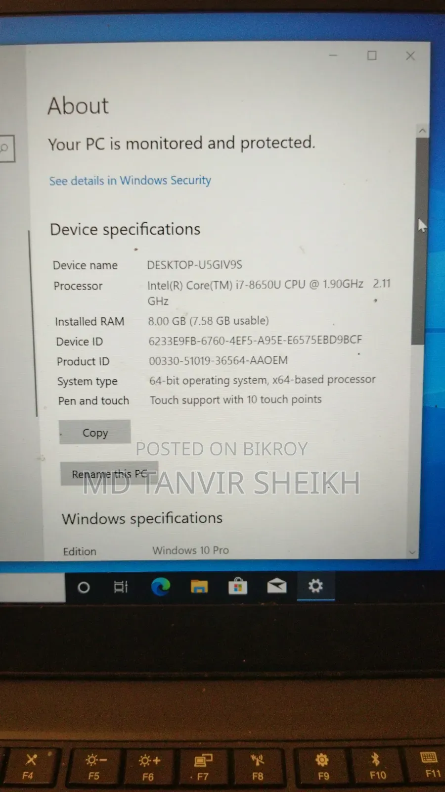 Laptop Lenovo ThinkPad X1 Carbon 8GB Intel Core i7 SSD 256GB