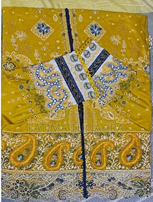 গর্জিয়াস মাস্টার্ড ইয়েলো রেডিমেড কুর্তি (Size XXL)