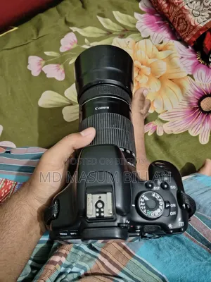 ক্যানন ৬০০ডি বডি + ৫৫-২৫০ এসটিএম জুম লেন্স
