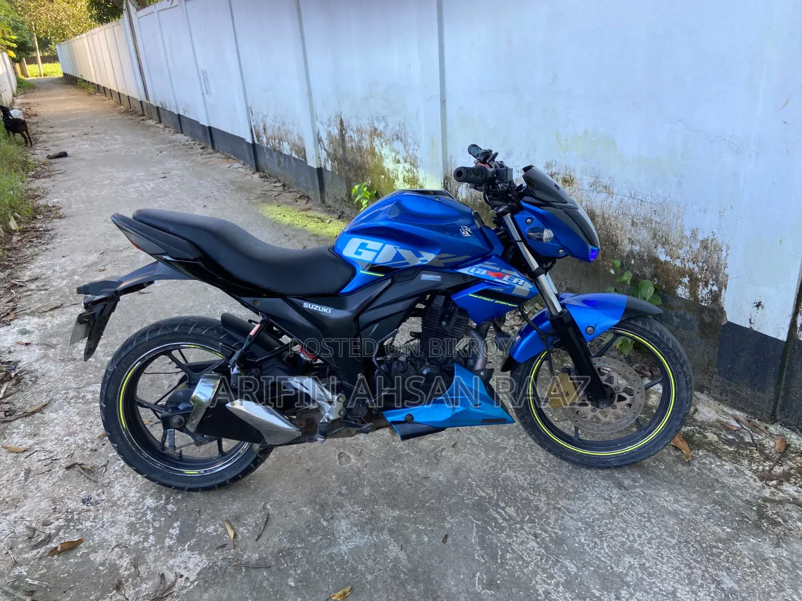 Suzuki Gixxer 2017 Blue