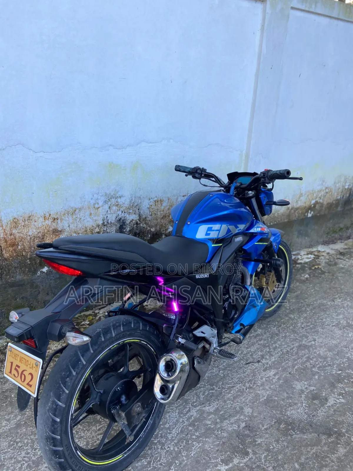 Suzuki Gixxer 2017 Blue