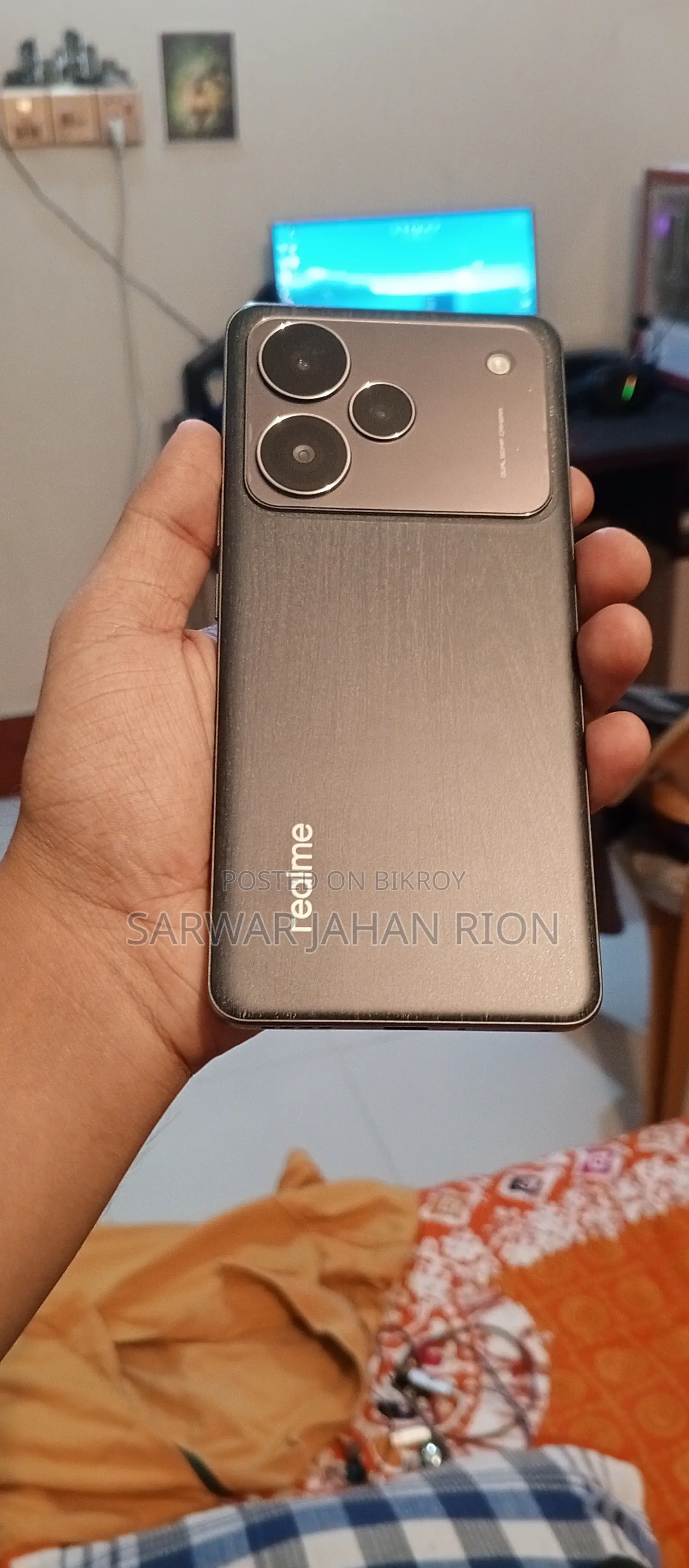 নতুন রিয়েলমি পি৪ প্রো ২৫৬ জিবি কালো