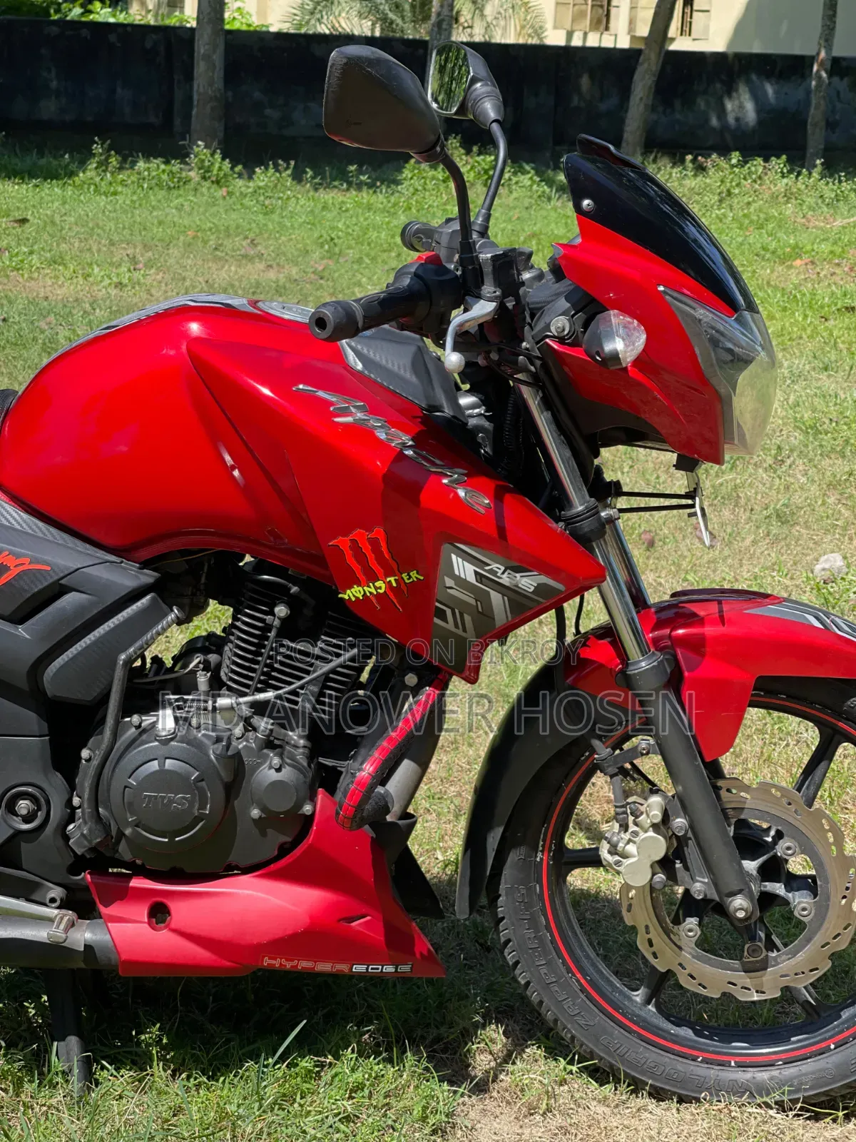 TVS Apache RTR 160 2V 2018 Red