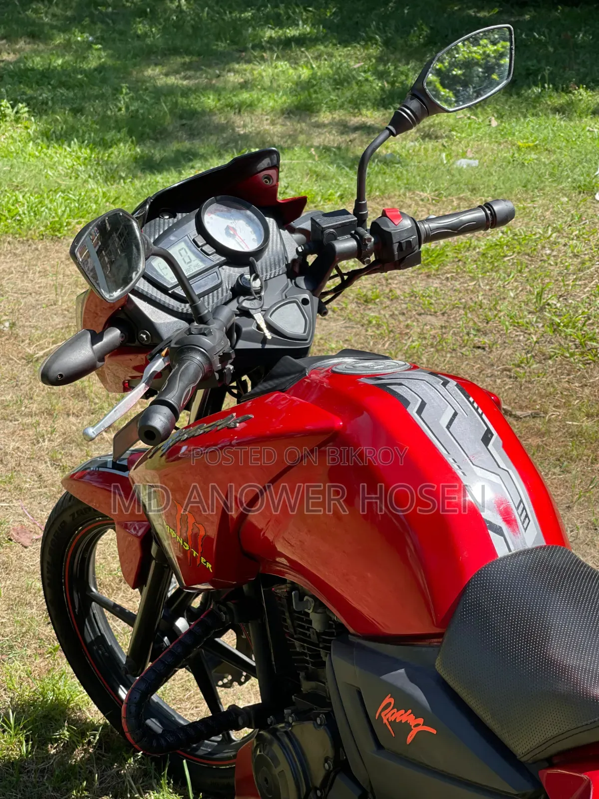 TVS Apache RTR 160 2V 2018 Red