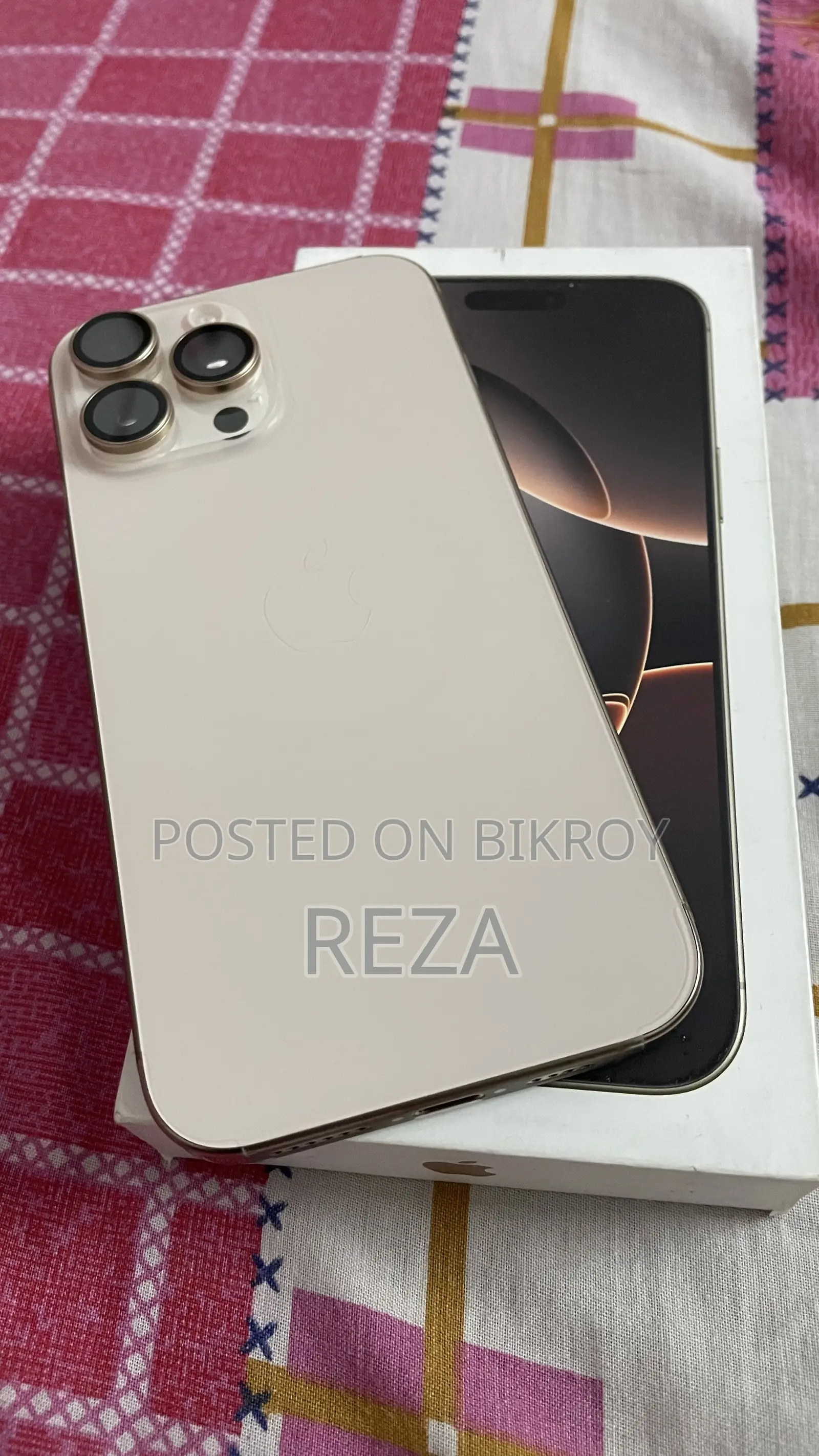 অ্যাপল আইফোন ১৬ প্রো ম্যাক্স ২৫৬ জিবি