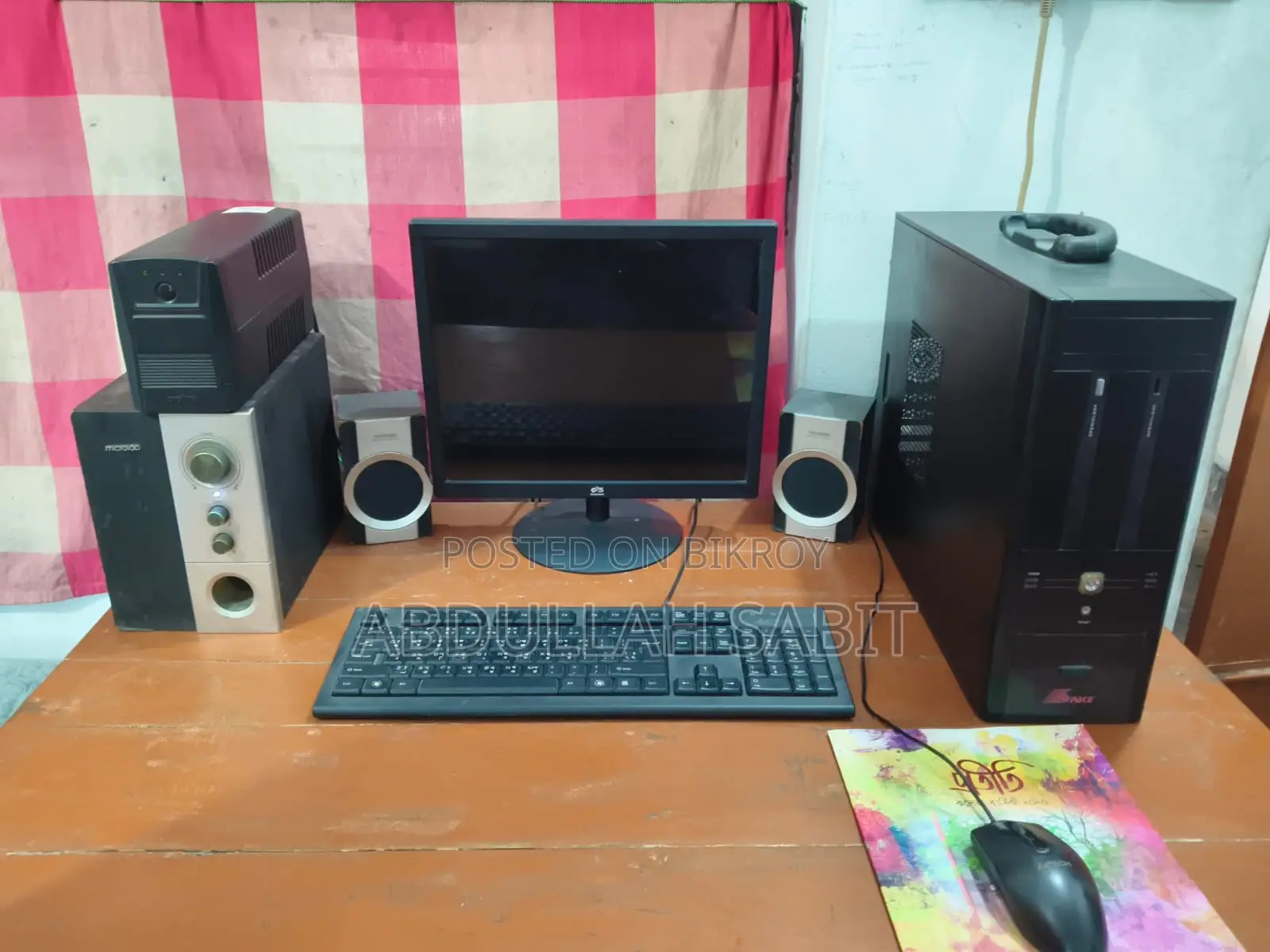 Desktop Computer 8GB Intel Core i3 1TB HDD+SSD