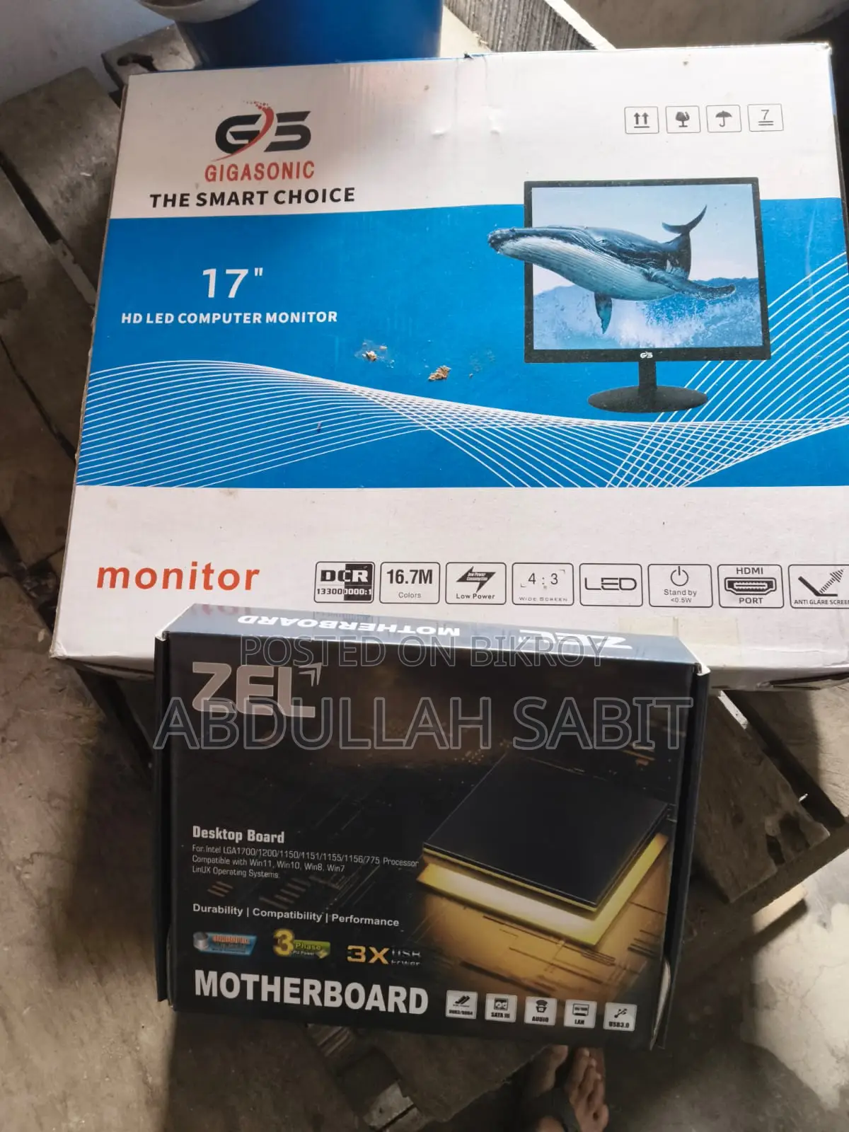 Desktop Computer 8GB Intel Core i3 1TB HDD+SSD