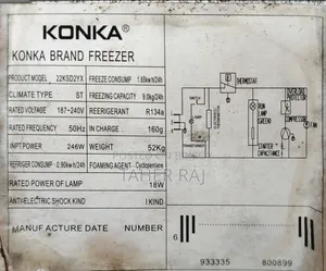 Konka Brand Freezer