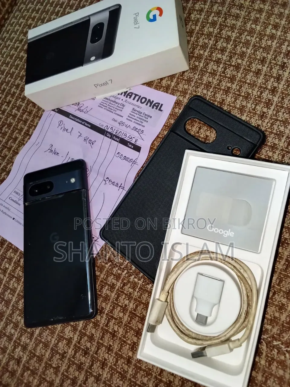 Google Pixel 7 128 GB Black