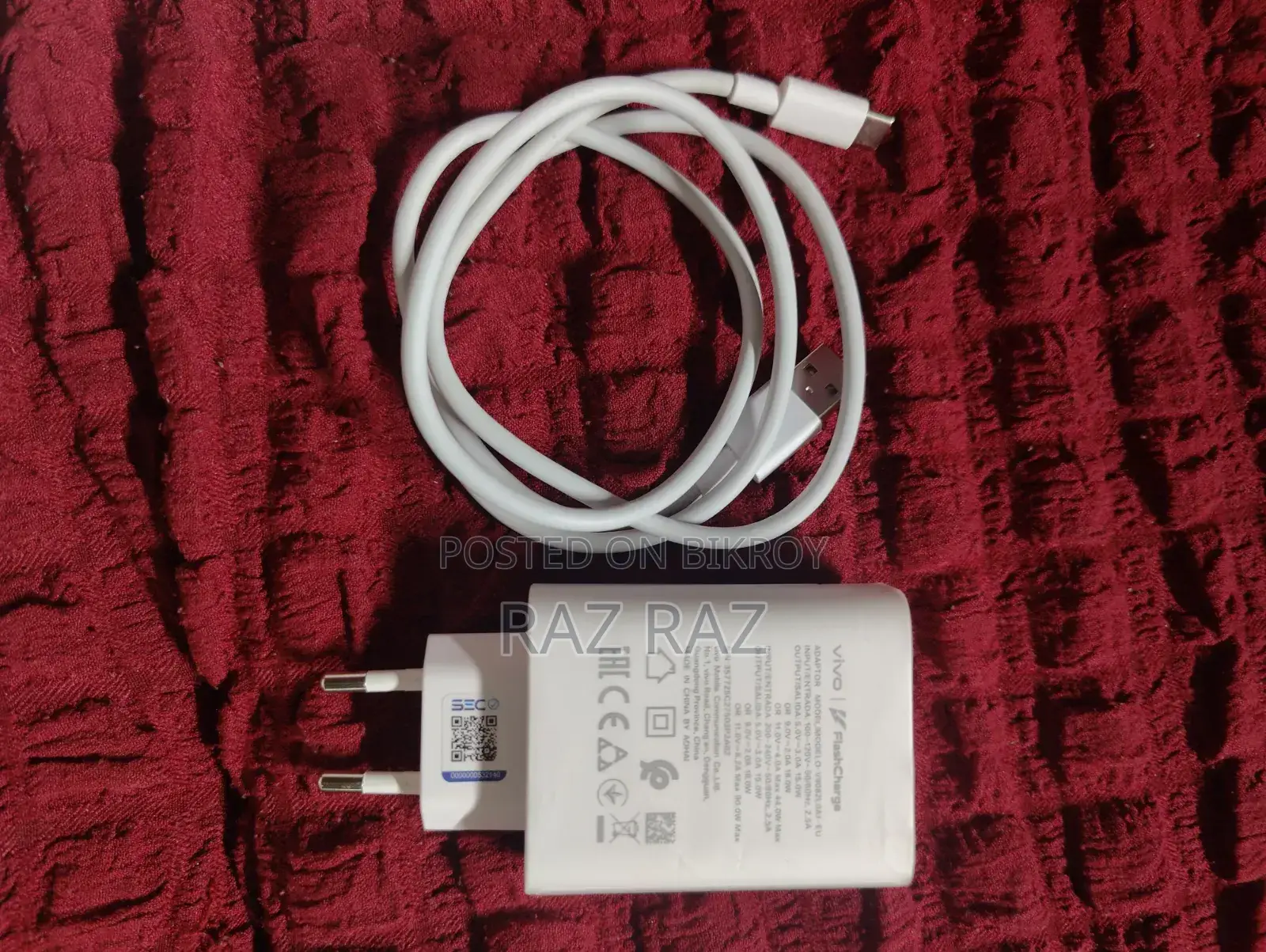 Vivo Flash Charger Orginal 90w