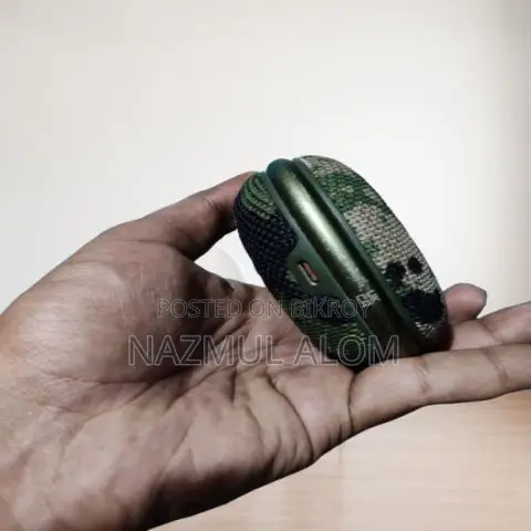 JBL Clip 4 Army-Black Portable Bluetooth Speaker