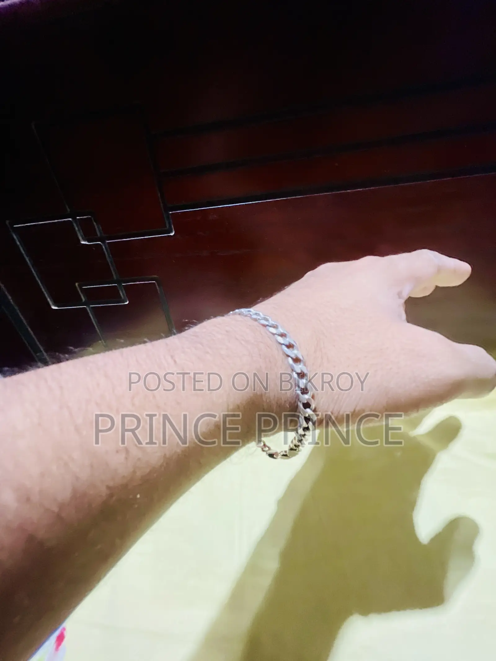 Italian 22 Karat Silver Bracelet