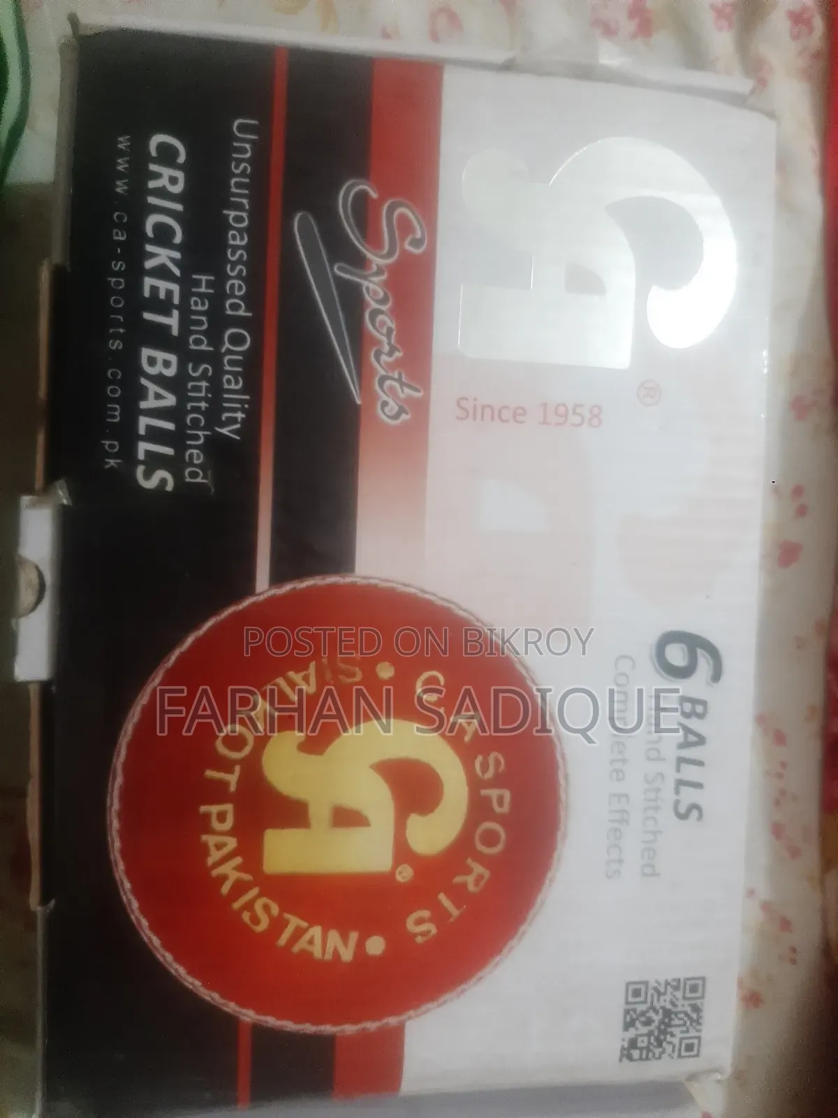 ব্র্যান্ড নিউ ক্রিকেট বল বিক্রির জন্য