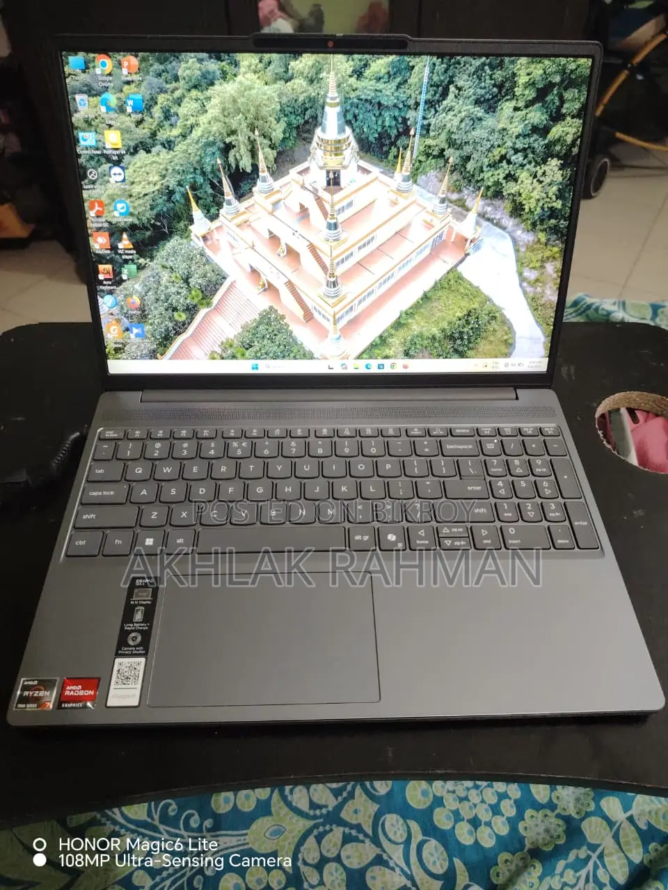 Laptop Lenovo Ideapad 3 16GB AMD Ryzen 7 SSD 512GB