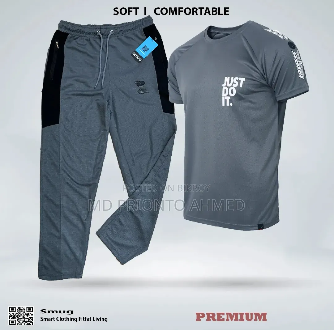 SMUG Premium Combo T-Shirt and Trousers
- Soft and Comfortable Fabric