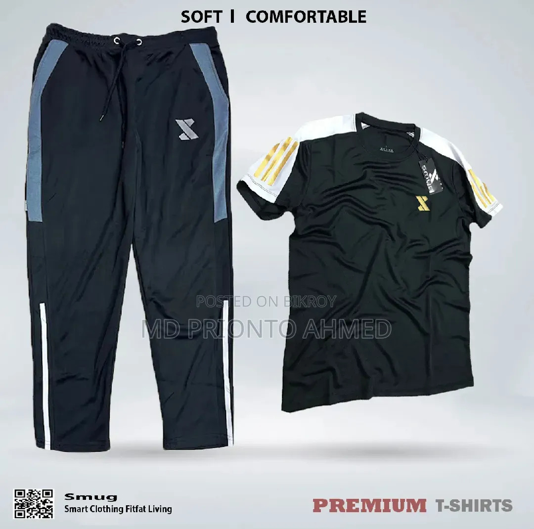 SMUG Premium Combo T-Shirt and Trousers
- Soft and Comfortable Fabric