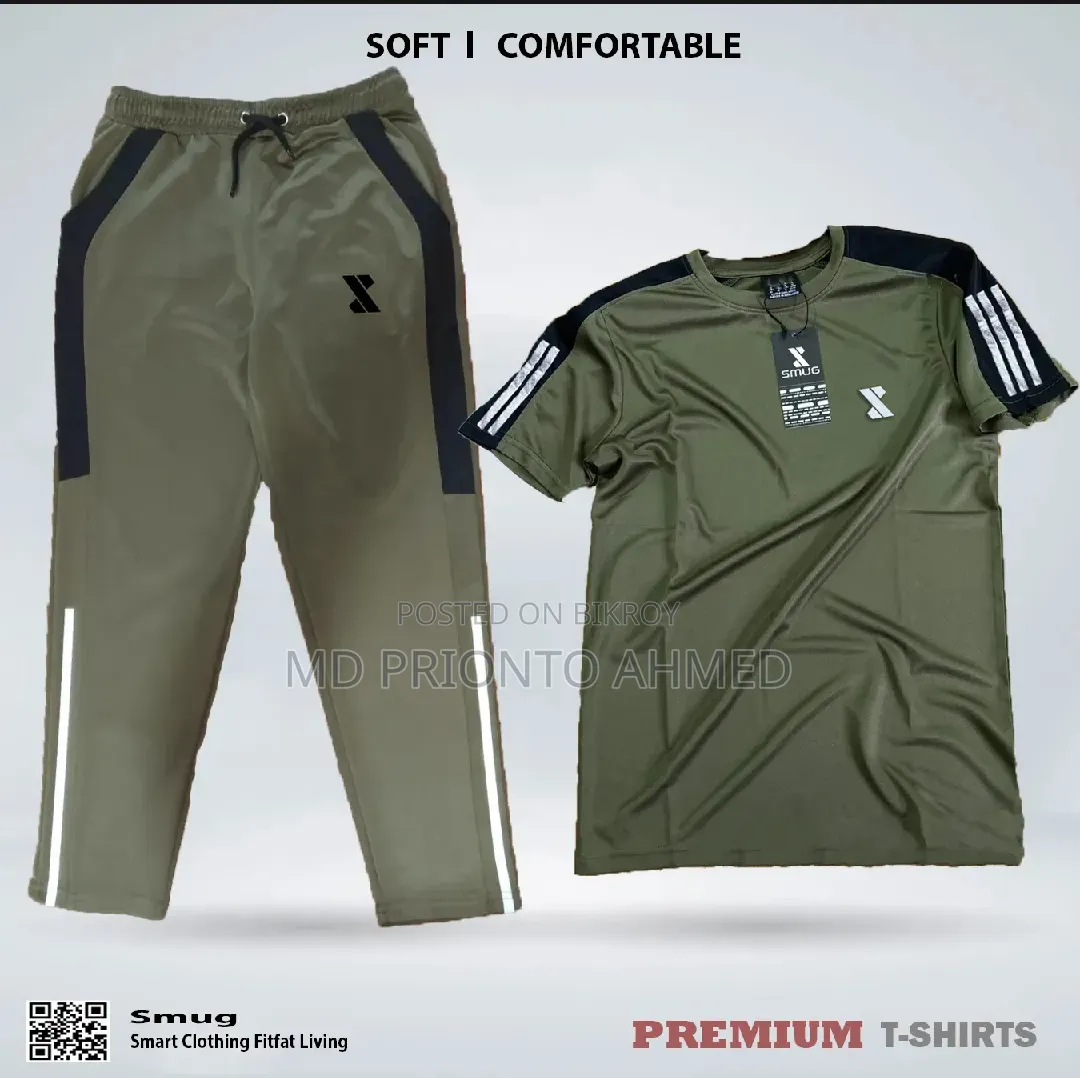 SMUG Premium Combo T-Shirt and Trousers
- Soft and Comfortable Fabric