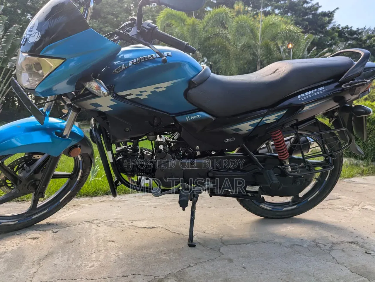 হিরো গ্ল্যামার ২০২১ নীল