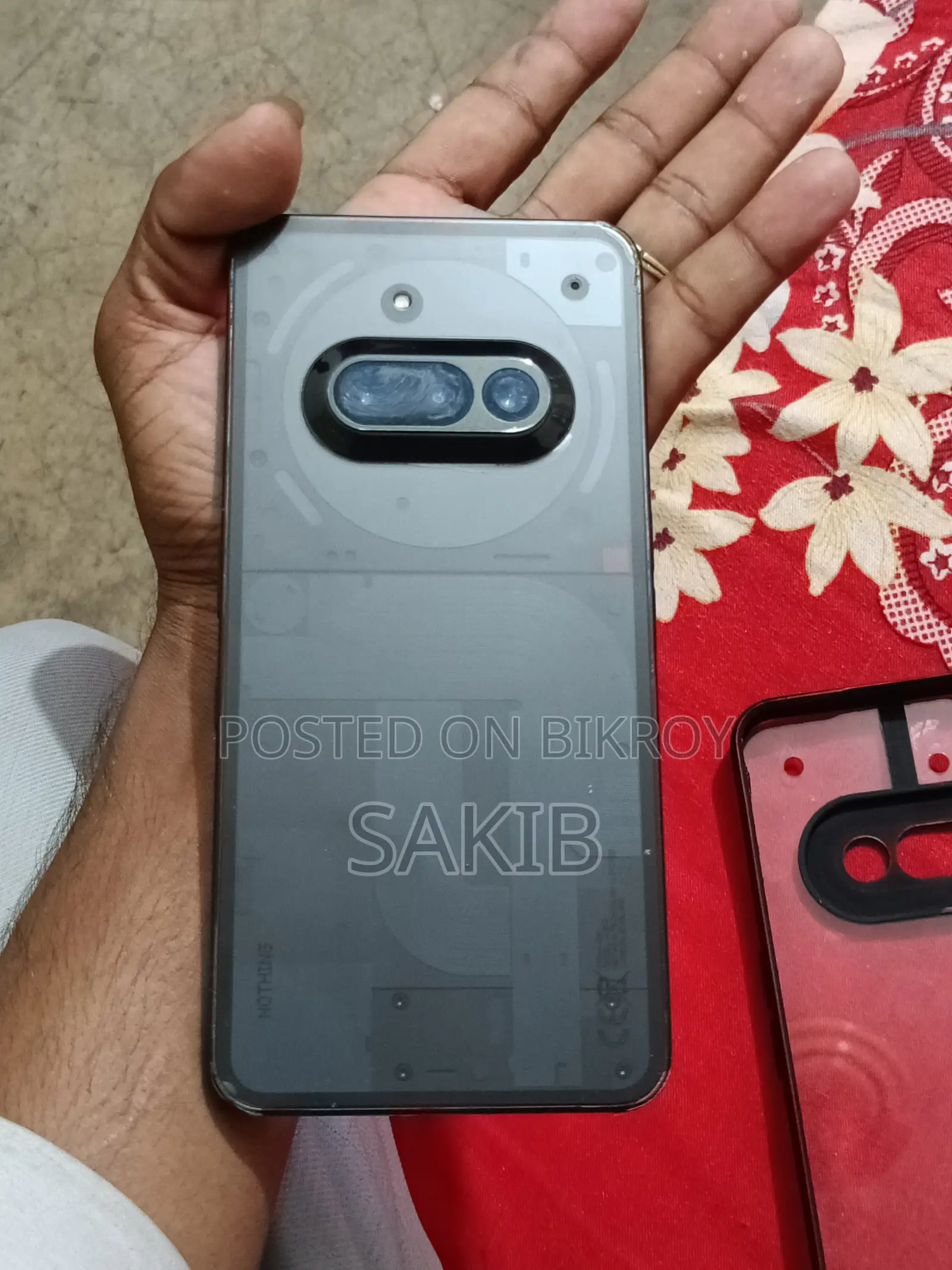 নাথিং ফোন ৩এ ১২৮ জিবি কালো